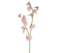 CB Imports Silk/Artificial Flower Pale Pink Sweet Pea Stem,Bouquet,Florists/Floral/Craft