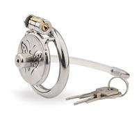 Cb Lock Cock Cage Chastity Cage Longterm for Male Men Urethral Extreme Toys for Man Small Flat Cage Masturbation BDSM Soft Tube 40Mm