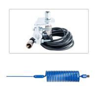 CB Radio Aerial Kit, Tornado Mini Stinger, 90 cm with Rail Mount (Blue)