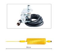 CB Radio Aerial Kit, Tornado Mini Stinger, 90 cm with Rail Mount (Yellow)