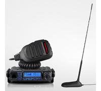 CB Radio Kit | Thunderpole T-600 + CAR-27 Shark Fin Mag Aerial | 12v AM/FM CB & Antenna Bundle