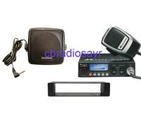 CB Radio Midland Alan 78 Pro 12/24V, DIN Bracket Facing Plate & Small CB Speaker