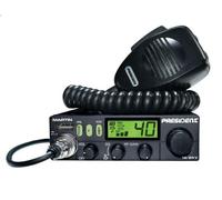 Radio CB President MARTIN ASC, Roger Beep, Scan, ANL Filter, 4W, 12V/24V cu Display multicolor