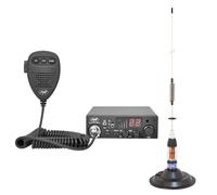 CB Radio Starter Kit PNi 8001 UK-40 EU-40 AM/FM & ML70 Magmount Antenna BOX SET