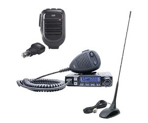 CB radio station kit PNI Escort HP 7120 ASQ with CB antenna PNI Extra 48 and additional microphone Dongle with Bluetooth PNI Mike 65 included