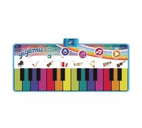 CB SKY Floor Piano for Kids & Toddlers, Giant 6 ft Mat with 24 Colorful Keys, 10 Built-in Songs, 8 Instrument Sounds, Record & Playback