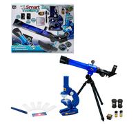 Cb Toys Set Telescope 20x/30x/40x + Microscope Silver