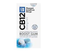 CB12 Boost Chewing Gum - Instant Freshness on the Go, Prevents Bad Breath, Sugar-Free, Cool Mint Flavour - 10 pcs