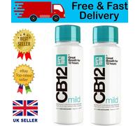 CB12 Mild Mint Menthol Mouthwash 2 x 250ml