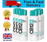 CB12 Mild Mint Menthol Mouthwash 250 ml-Pack of 6