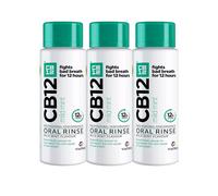 CB12 Mouth Wash Bad Breath Mild Mint Menthol 250ml (pack of 3)