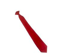 CB4 Accessories RED Clip On Tie (Matte)