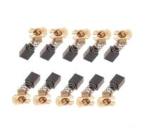 CB430 Carbon Brushes 10 Pcs Replacement Motor Brush for 18V Angle Grinder BHR200 DGA452 DGA452Z 191971-3 Compatible with Metal+Carbon Material and Brush Spring Design