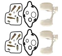 CB500 PC32 1996-2003 Motorcycle Carburetor Repair Kit Fuel System Float Plunger Diaphragm Gaskets Kit(C3)