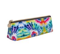 Cbaaghh Beautiful World Rainbow Tribe Print Triangle Portable Pen Bag,Stationery Organizer Multifunction Cosmetic Makeup Bag