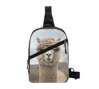 Cbaaghh I Love Alpacas Print Chest Package,Messenger Bag Sports Leisure For Travel & Daily Essentials