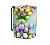 Cbaaghh Spring Happy Easter Holiday Print Car Trash Can,Car Garbage Can Waste Basket Cars Accessories Trip Essentials