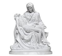 CBAM La Pietà di Michelangelo Sculpture with Marble Base Various Sizes, 23 cm