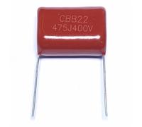 CBB22 Film Capacitor 400V475J 4.7uF P=25MM 10pcs