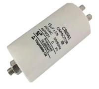 CBB60 15uF AC450V 50/60Hz Washing Machine 4 Pins electronic starter Start Running Capacitor 4/5/6/8/10/12/14/15/16/18/20/25/30/35/40/45/50UF CZAOINCU(50uf450V)