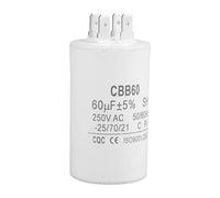 CBB60 250V AC 60uf Operating Capacitor for Starting Alternative Current Engines with a Frequency of 50Hz / 60Hz with a Good Shock Resistance, High Overload Capacity