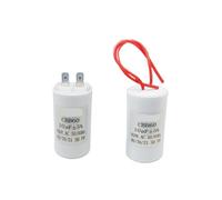 CBB60 450V AC Motor Run Capacitor Starter 3.5uF 5uF 6uF 8uF 10uF 12uF 15uF 16uF 18uF 20uF 25uF 30uF 40uF 80uF 100uF Capacitors(No Wire 30uF 450v)