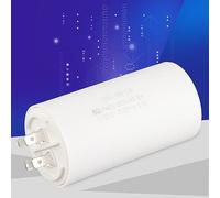 Cbb60 Run Capacitor, 80Uf 250V Ac For Hayward Pool Pump, Cylindrical Motor Start Replacement, Heat Resistant Low Loss Durable, 50 60Hz Air Conditioner Compressor