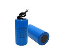 CBB60 Washing machine capacitor water pump dehydration Start the capacitance 450VAC 50/60HZ BIANMTSW(White 10UF 73x37mm)