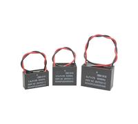 CBB61 450V 1UF 1.2UF 1.5UF 2UF 2.5UF 3UF 3.5UF 4UF 4.5UF 5UF 8UF 10UF 18UF 20UF 25UF Terminal Ceiling AC Fan starting capacitor CZAOINCU(CBB61 3UF)