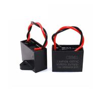 CBB61 450V 1uF~6uF Terminal Ceiling Fan electronic starter Running Rectangle Capacitor AUOQKQUT(4.5uF)