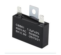 CBB61 capacitor 380-400v Fan capacitance Fan capacitance electronic starter starting capacitance MQXFCZUX(1.5uF)