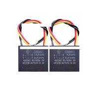 CBB61 combination fan ceiling fan with lamp 1.9UF+3UF+5UF 2UF+3UF four-wire electronic starter ceiling fan starter capacitor BIANMTSW(2UF 1UF)