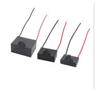 CBB61 Fan Capacitor 0.8 1 1.2 1.5 1.8 2 2.5 3 3.5 4 4.5 5 6 7 8 10 12 15 18 20uF Ceiling Fan electronic starter Running Rectangle Capacitor IDGTTLDF(450V 18uF)
