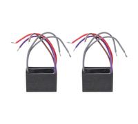 CBB61 Replacement AC Fan Capacitor, Rectangular Multi Wire Motor Part for Single Phase Repair Jobs, 50 / 60Hz Use Rectangular Multi W