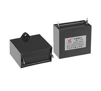 CBB61 Run Capacitor, 450V AC 18uF 50/60Hz 2 Pin Run Round Capacitor, Low Loss, Great for Washing Machines electronic starter Energy storage elements