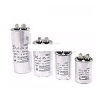 CBB65 AC electronic starter Capacitor Air Conditioner Compressor Start Capacitor 450VAC 20uF 25uF 30uF 35uF 40uF 45uF 50uF 60uF 70uF 5% IDGTTLDF(60UF)