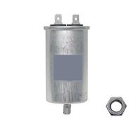 CBB65 fully washing machine starting capacitor 9UF450V aluminum shell single plug/wire(8UF with screws)