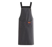 CBBEONRN Waterproof Apron for Men Women H Back Apron for Kitchen Cooking Baking Cooking Gardening Work,One Size,Black