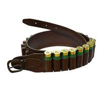 Cbc Bisley Brown Mock Leather Look Closed Loop Pocket Type Shotgun Cartridge Belt Calibre 20 Bore