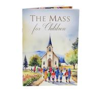 CBC Distributors Catholic The Mass Book for Children Religious Communion Confession Prayers