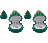 CBC Distributors Christmas Decoration - Mini Metal Figures in Tree Gift Box - Nativity (Pack of 2)