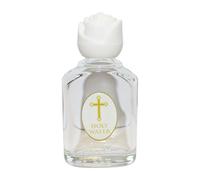 CBC Distributors Holy Water Glass Bottle 20ml Reusable Empty Dispenser with Cross and RoseTop (4)