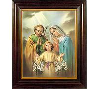 CBC Holy Family Framed Print Wood Frame Picture 12" x 10"
