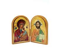 CBC Jesus and Our Lady of Perpetual Help Folding Plaque