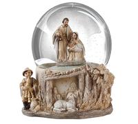 CBC Nativity Snowglobe Resin Nativity/Waterball/Holy Family 5 inch (89281)