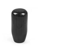 CBCLOPKLCU Carbon Fiber Gear Shift knob Manual Transmission Shifter Lever Knob Round Ball Shape Handle Knob Car Shift Knobs Suitable(73MM Black)