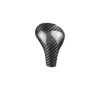 CBCLOPKLCU for A4 for A5 for Q5 Gear Shift Knob Cover Trim Rear Dry Arbon Fiber Sticker Interior Decoration 2008-2010 Modification Accessories Car Shift Knobs Suitable