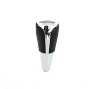 CBCLOPKLCU Gear Shift Knob for Toyota for Tacoma for Camry for RAV4 for Crown 8mm for Crown Gear Knob Brown Carbon Sliver Car Shift Knobs Suitable(Chrome)