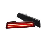 CBCLOPKLCU Indicator Bulb Side Marker Lights Compatible with Dodge For Challenger 2008-2014 Front Red Rear Fender Reflector Indicator