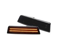 CBCLOPKLCU Indicator Bulb Side Marker Lights Compatible with Dodge For Challenger 2008-2014 Front Red Rear Fender Reflector Indicator
